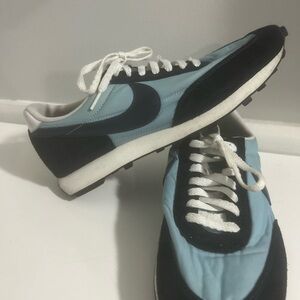 Men's Blue and Black Sneakers
